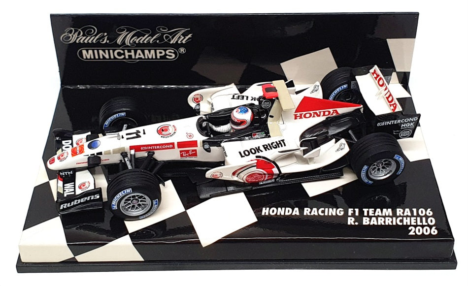 Minichamps 1/43 Scale 400 060011 - Honda Racing F1 Team RA106 