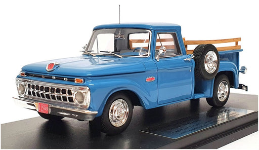 Goldvarg 1/43 Scale GC-033B - 1965 Ford Step Side Truck - Caribbean Turquoise