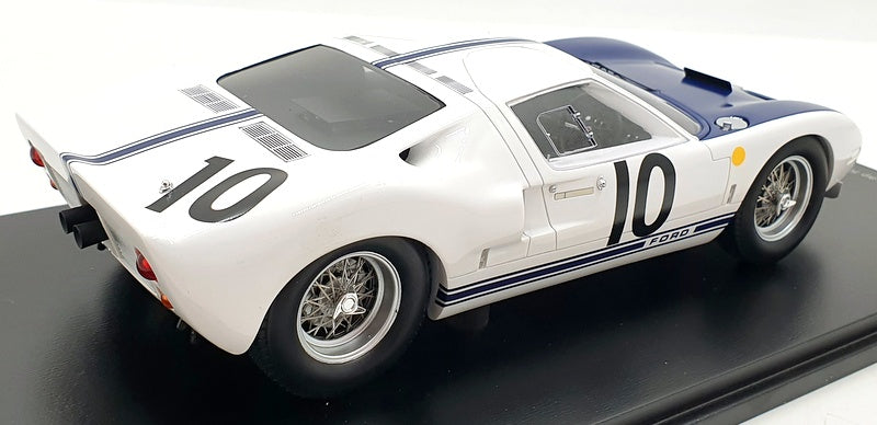 Spark 1/18 Scale 18S409 - Ford GT40 Lap Record 24H Le Mans 1964 #10 White