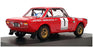 Ixo 1/43 Scale L01R - Lancia Fulvia 1.6 Coupe HF Maroc 1972 Lampinen/Andreasson