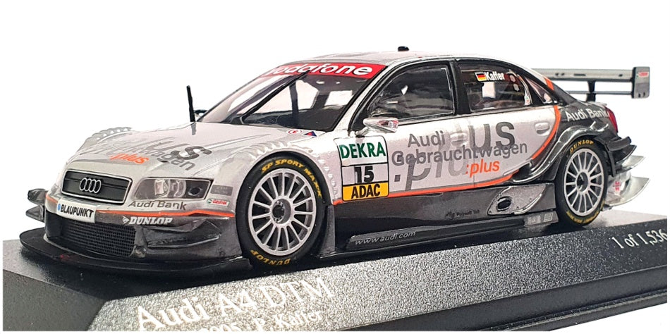 Minichamps 1/43 Scale 400 051415 - Audi A4 DTM 2005 - #15 P. Kaffer