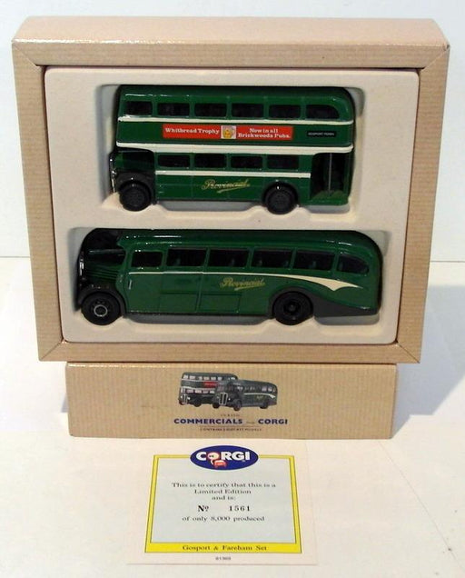 Corgi 1/50 Scale Diecast 97072 - AEC Regal & AEC Bus - Provincial