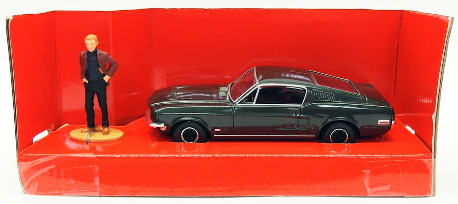 Corgi 1/36 Scale CC05901 - 1968 Ford Mustang & Resin Figure  - Bullitt