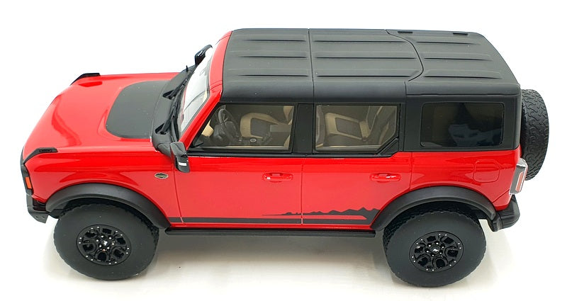 GT Spirit 1/18 Scale Resin GT360 - Ford Bronco - Red