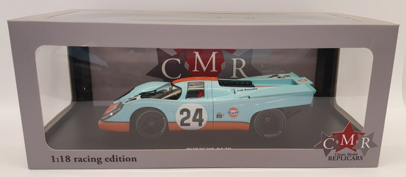 CMR 1/18 Scale Model Car CMR131-24 - Porsche 917K Race Car Gulf #24