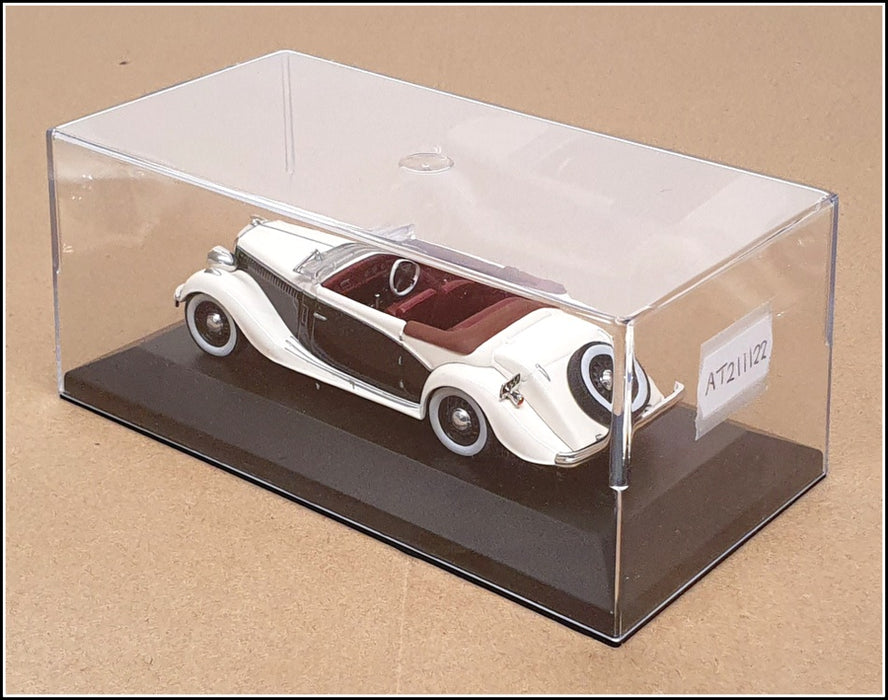 Altaya 1/43 Scale Diecast AT211122 - 1938 Salmson S4-E - White/Black