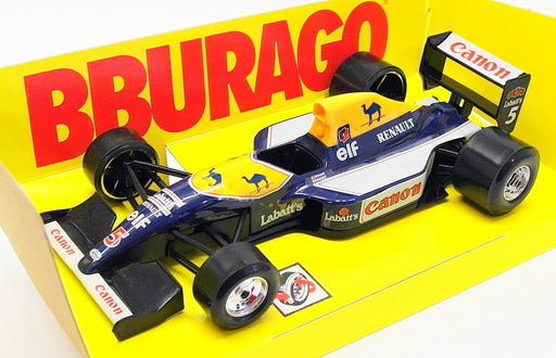 Burago GP 1/24 Scale Model Car 6108 - Williams FW14 F1 Racing Car