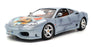 Burago 1/18 Scale Diecast Model 171021L - Ferrari 360 Modena - Lt Blue