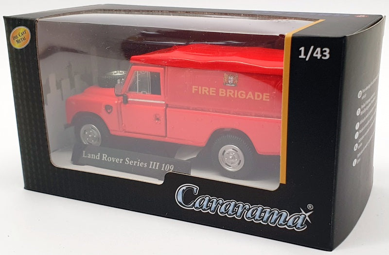 Cararama 1/43 Model 451750 - Land Rover Series 3 109 Soft Top Fire Brigade