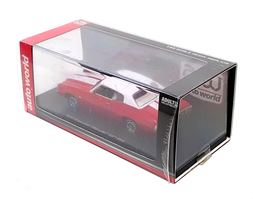 Auto World 1/43 Scale AWR1134/06 - 1970 Chevrolet Chevelle SS 454 - Red/White