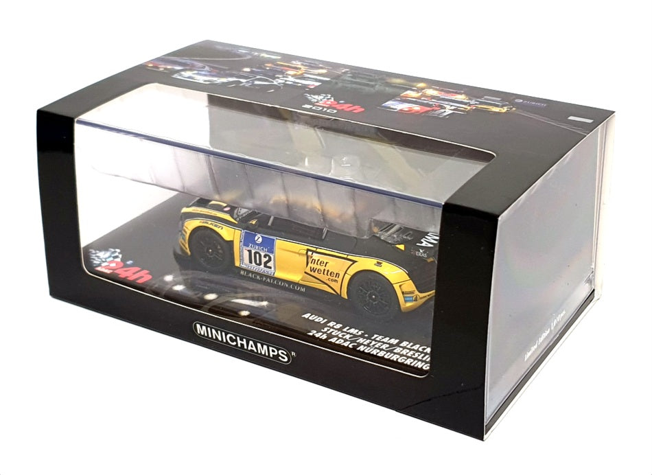 Minichamps 1/43 Scale 437 101912 - Audi R8 LMS 24h ADAC Nurburgring 2010