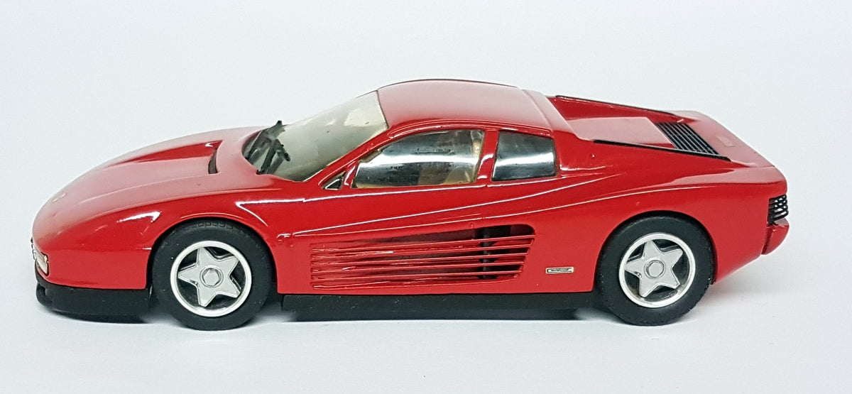 Western Models 1/43 Scale White Metal - WP113 1984 Ferrari Testarossa Red