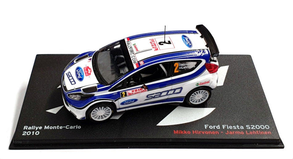 Altaya 1/43 Scale 23522 - Ford Fiesta S2000 - Monte Carlo Rally 2010