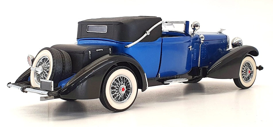 Franklin Mint 1/24 Scale B11RU77 - 1933 Duesenberg J - Met Blue