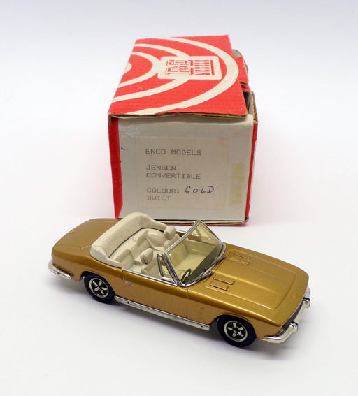 Enco Models 1/43 Scale E171219 - Jensen Interceptor Convertible - Gold