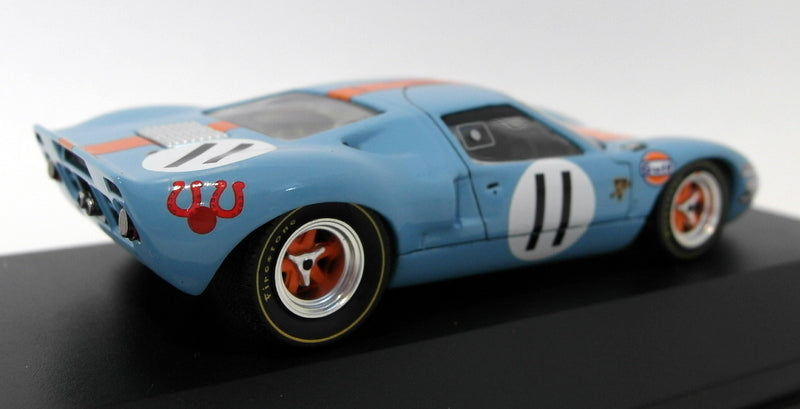 Ixo 1/43 Scale diecast - LMC027 Ford GT40 Gulf Le Mans 1968 #11 Oliver Muir