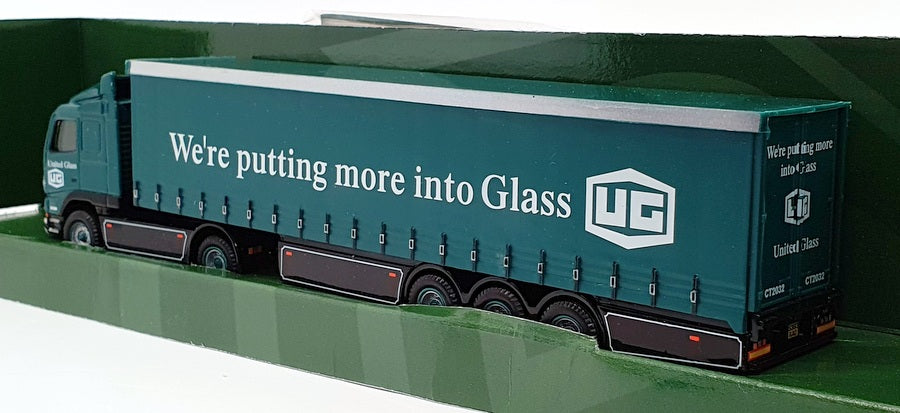 Corgi 1/64 Scale Diecast CC86701 - Volvo Curtainside - United Glass