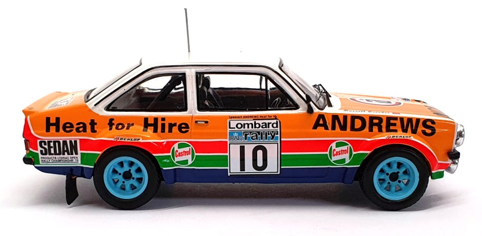 Ixo 1/43 Scale RAC331 Ford Escort MkII RAC Rally 1979 #10 Brookes/White