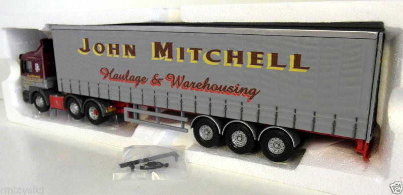 CORGI 1/50 - CC12001 MAN CURTAINSIDE - JOHN MITCHELL TRANSPORT