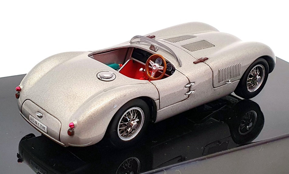 Autoart 1/43 Scale Diecast 211121R - 1951 Jaguar C-Type - Silver