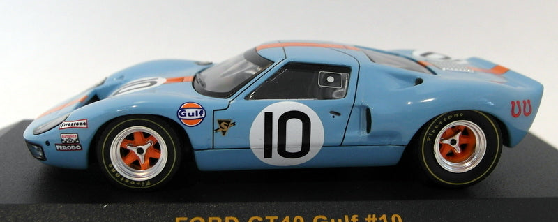 Ixo 1/43 Scale diecast - LMC026 Ford GT40 Gulf Le Mans 1968 #10 Hawkins Hobbs