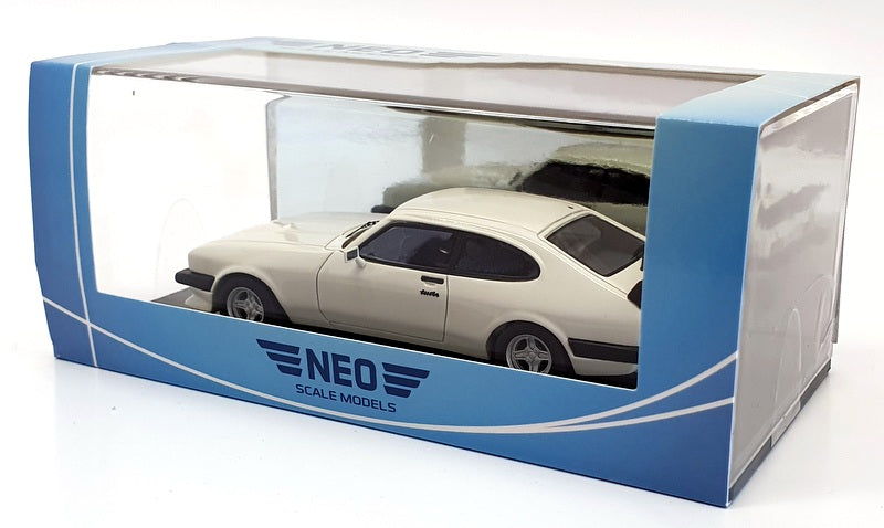 Neo Models 1/43 Scale NEO43328 - Ford Capri III Werksturbo - Cream