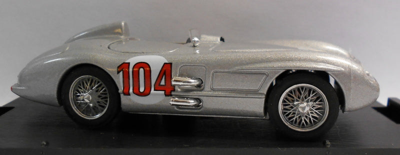 Brumm 1/43 Scale Metal Model - S034 MERCEDES 300 SLR 39A TARGA FLORIO 1955