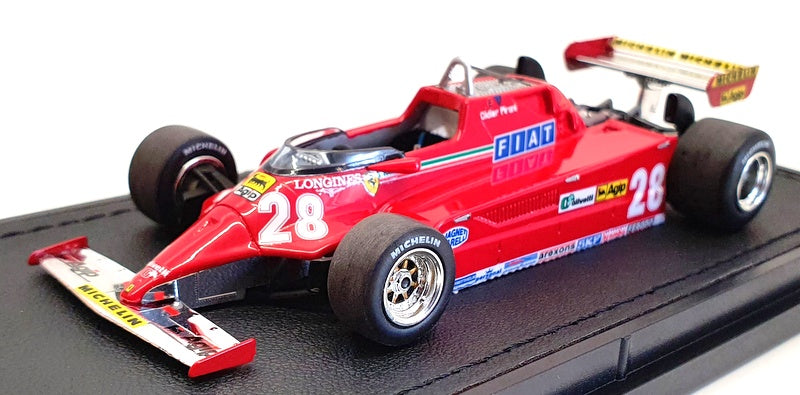 GP Replicas 1/43 Scale Model Car GP43-13A - 1981 Ferrari 126 CK #28 D.Pironi