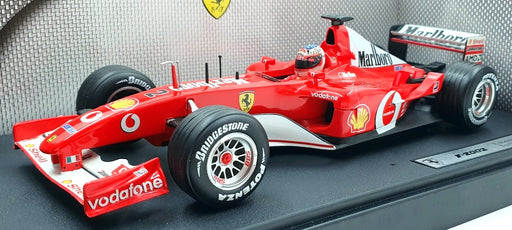 Hot Wheels Elite 1/18 Scale Diecast 54627 Ferrari F1 F-2002 Signed R.Barrichello