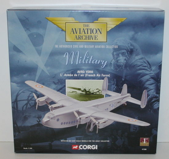 CORGI 1/144 47206 AVRO YORK L'ARMEE DE L'AIR FRENCH AIR FORCE