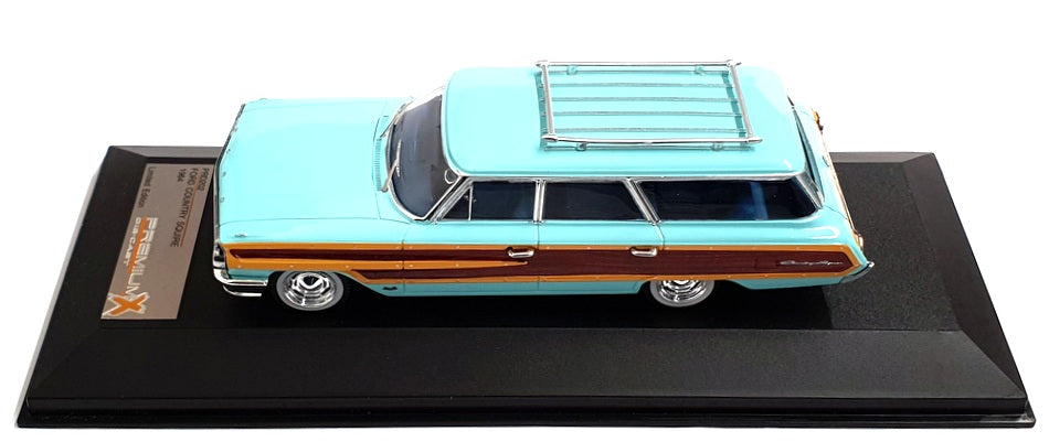 PremiumX 1/43 Scale PRD202 - 1964 Ford Country Squire - Lt Blue