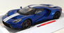 Maisto 1/18 Scale Diecast 38134 - 2017 Ford GT - Blue