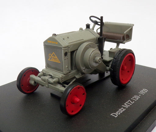 Hachette 1/43 Scale Model Tractor HT034 - 1929 Deutz MTZ 120 - Grey