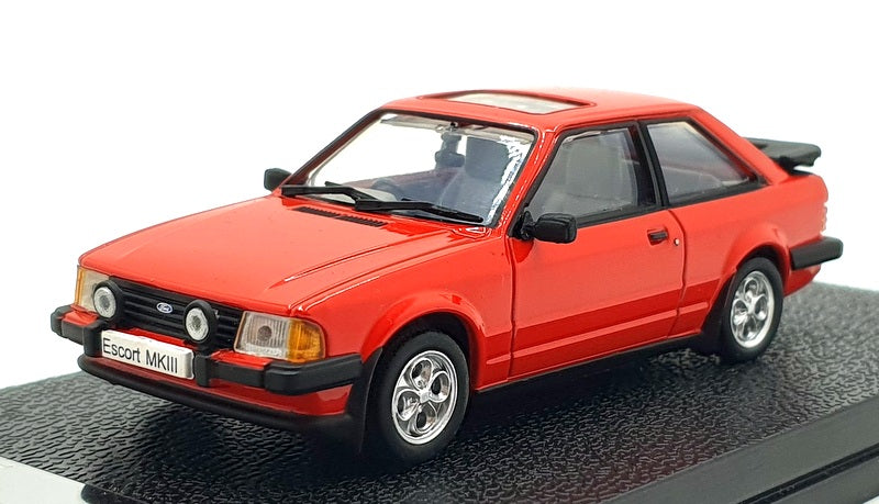 Vitesse 1/43 Scale T9-43091 - 1983 Ford Escort Mk.3 XR3i - Sunburst Red