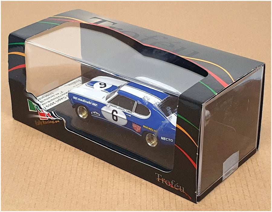 Trofeu 1/43 Scale RR.es01 - Ford Capri 2600 RS 2nd 4h Jarama 1975 - Blue/White