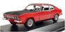 Minichamps 1/43 Scale Diecast 430 085802 - 1972-73 Ford Capri RS 2600 - Red