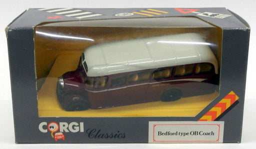 Corgi 1/50 Scale Bus D949/18 - Bedford Type OB Coach - Exeter Torquay