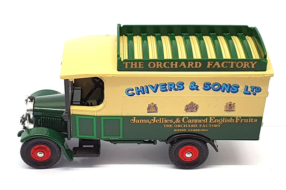 Corgi 13cm Long Diecast C859/2 - Thornycroft Van With Roofrack - Chivers