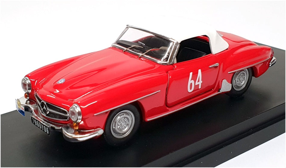 Rio 1/43 Scale 4425 - Mercedes Benz 190 SL Tour De France 1956 - Red/White 