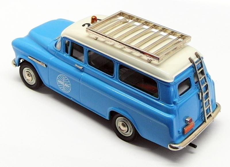 Brooklin Models 1/43 Van BRK134X - 1955 Chevrolet Suburban Carryall Pan Am