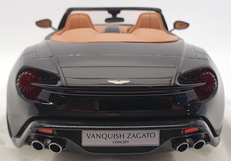 Top Speed 1/18 Scale TS0216  Aston Martin Vanquish Zagato Volante - Black