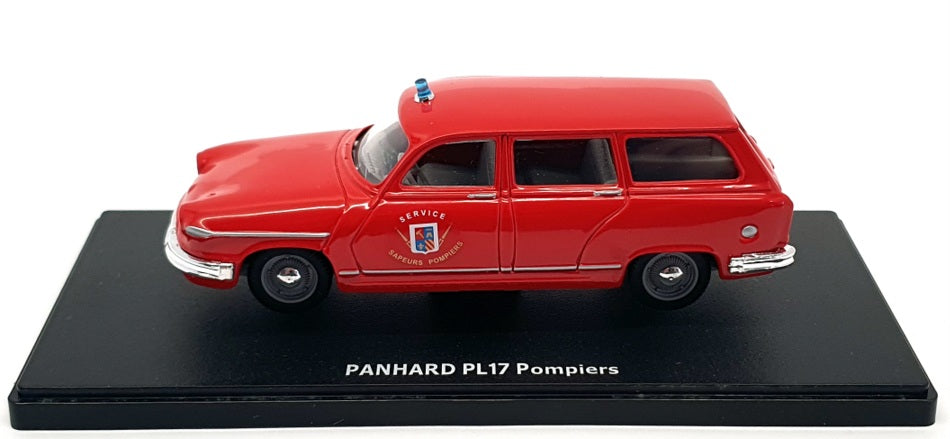 Eligor 1/43 Scale Diecast 101637 - Panhard PL17 Pompiers - Red