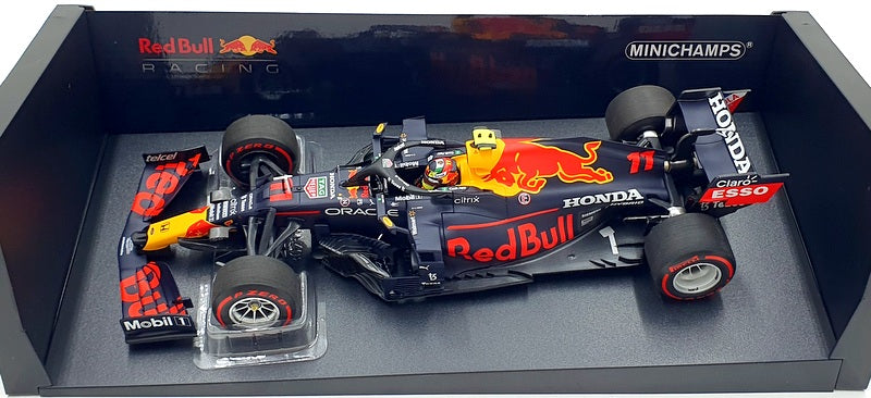 Minichamps 1/18 Scale 110 210711 Red Bull Honda RB16B F1 Perez Azerbaijan