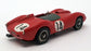 Precision Miniatures 1/43 Scale SM02 - 1958 Ferrari TR Racing Car - #14 Red