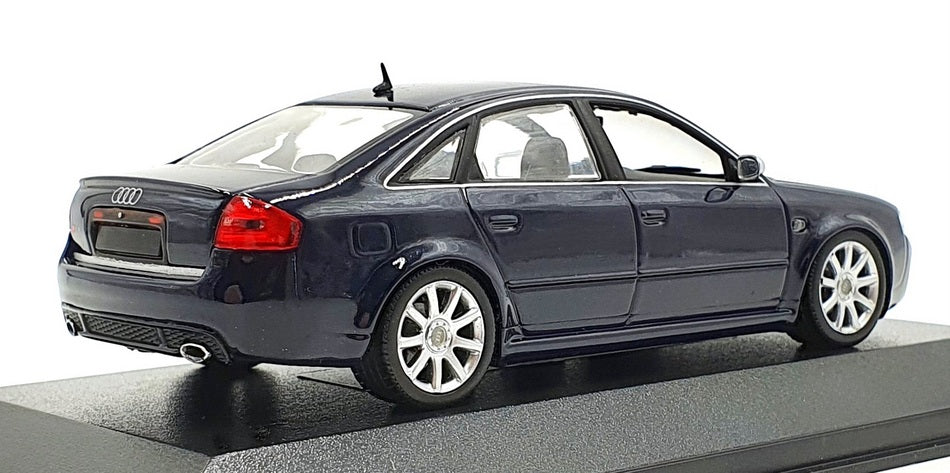 Minichamps 1/43 Scale 400 011702 - 2002 Audi RS6 - Met Blue