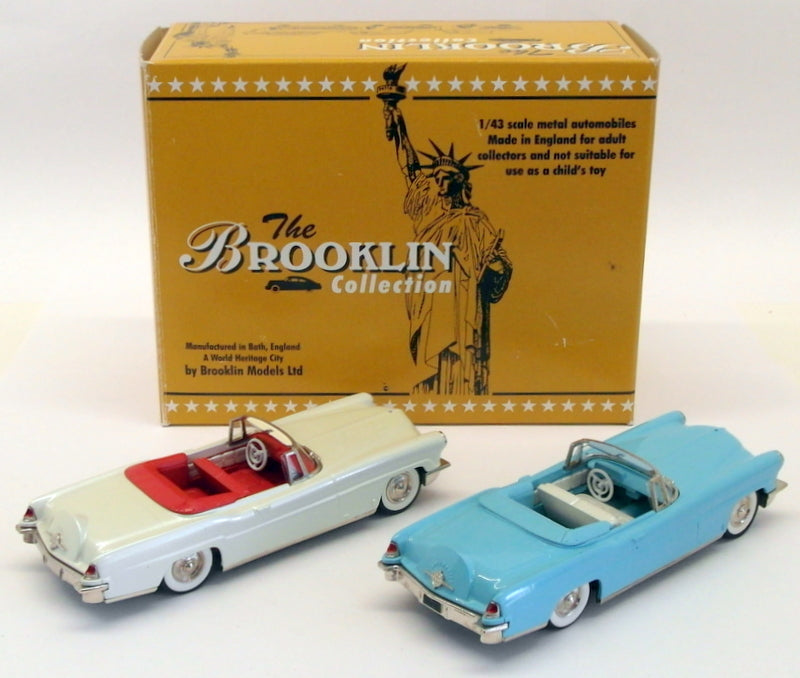 Brooklin Models 1/43 Scale BRK57XX - 1956 Lincoln Continental Conv 2 Model Set