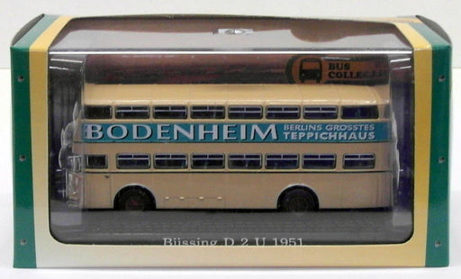 Atlas Editions 1/76 Scale 7 163 105  - 1951 Bussing D 2 U - Beige