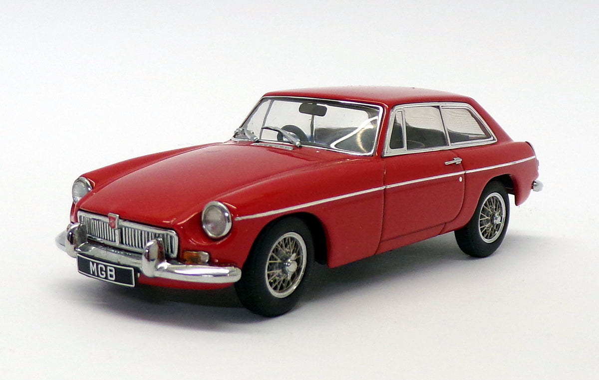 Autoart 1/43 Scale Model Car 56601 - 1969 MGB GT Coupe Mk2 - Red