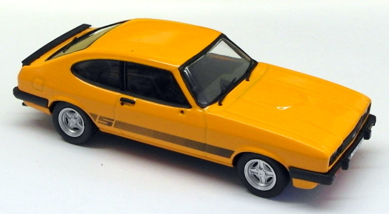 Vanguards 1/43 Scale Diecast VA10811  - Ford Capri Mk III 3.0S - Signal Amber