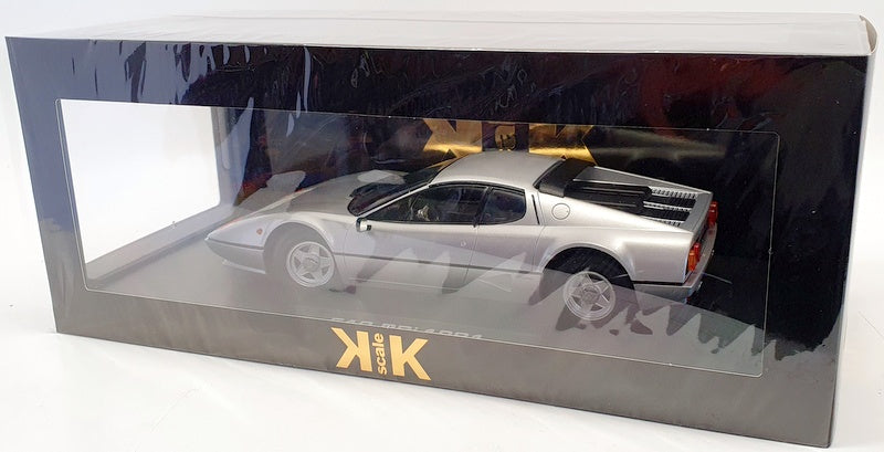 KK Scale 1/18 Scale Model Car KKDC180542 - 1981 Ferrari 512 BBi - Silver